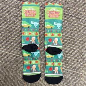 National Lampoon’s CHRISTMAS VACATION socks Clark Griswold Chevy Chase